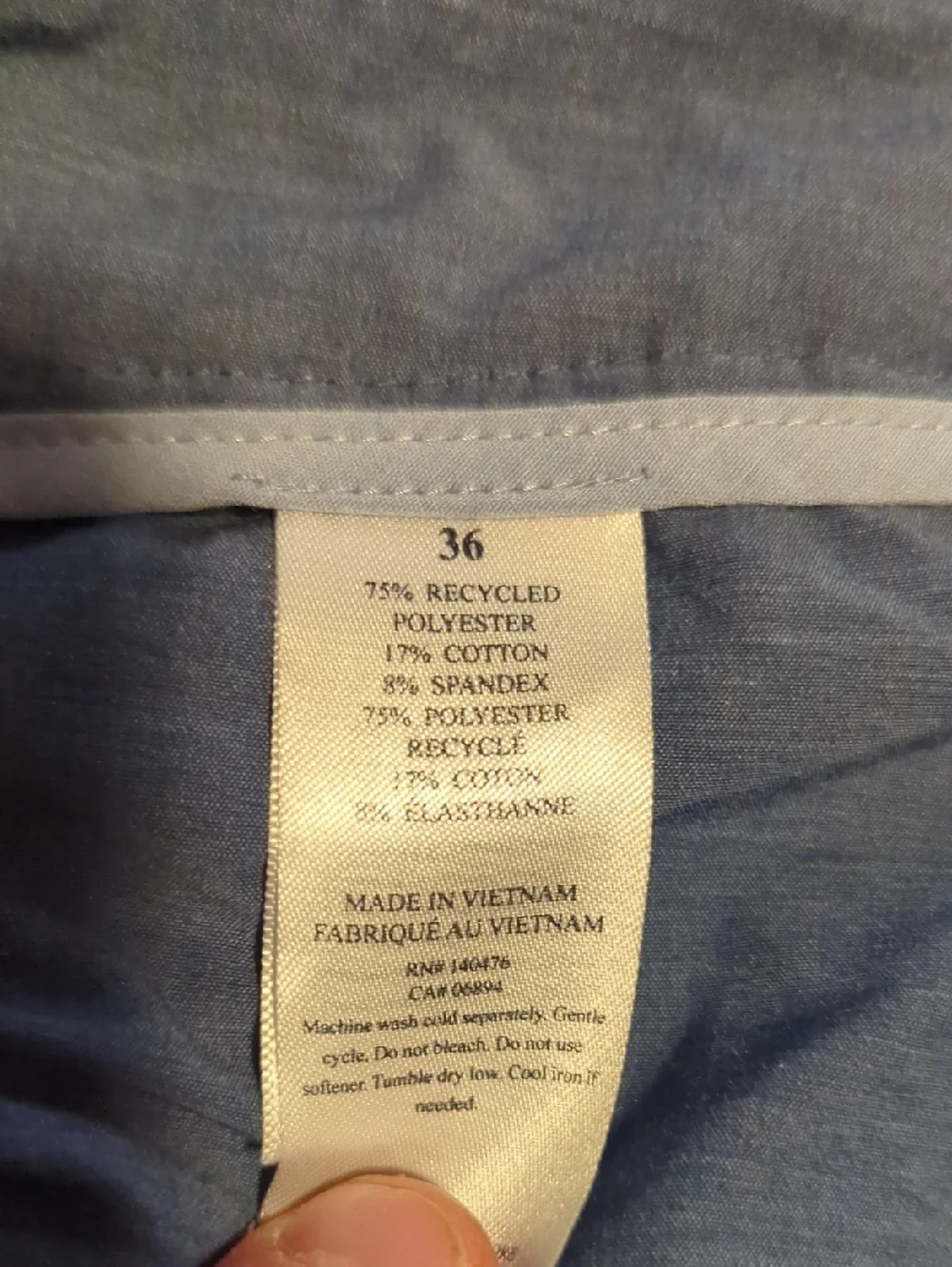 Mens Faherty All Day Shorts Blue Size 36